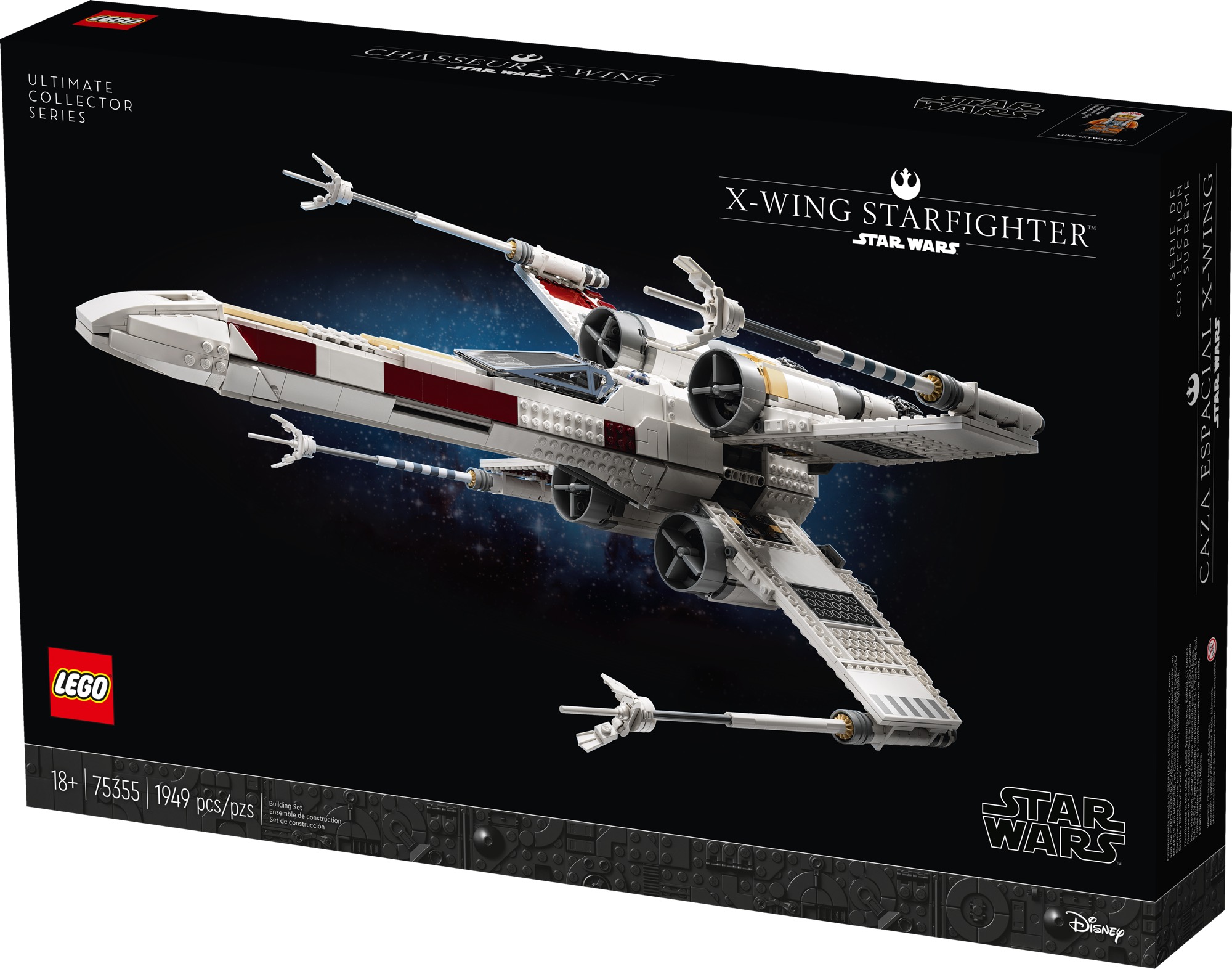 Kan ikke Ombord Loaded Join the Rebel Alliance's Red Squadron with the new LEGO Star Wars TM Ultimate  Collector Series X-wing StarfighterTM Building Set - BrickJournal